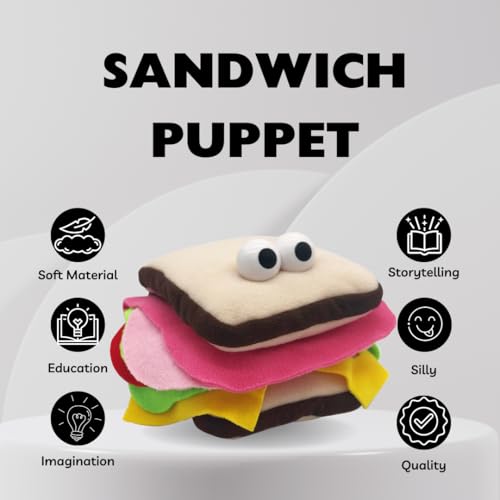 Puppet Pals Professional Muppet Style Sandwich Hand Puppet