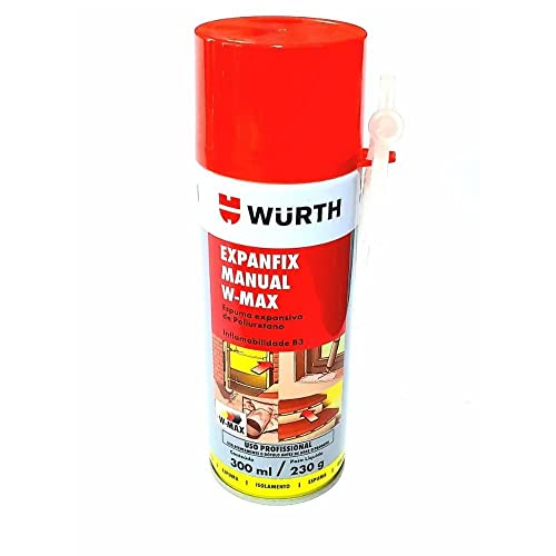 Espuma Expansiva Wurth Pu W-max 300ml