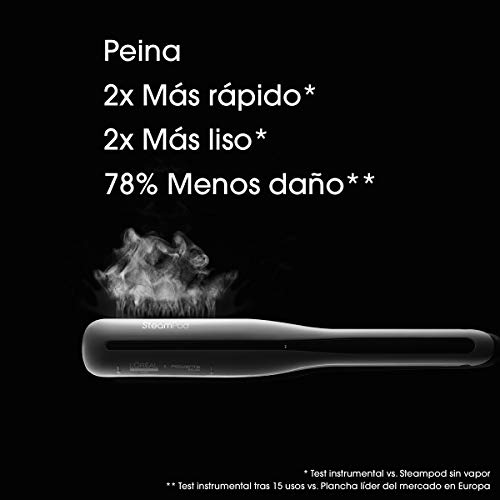 419QLcjTaFL L'Oréal Professionnel 2en1 Lisseur Vapeur Professionnel Lisse/Forme Wavy Steampod, 3.0 Blanc, 1 Unité, 1 g