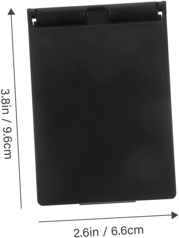 12Pcs Portable Folding Rectangle Makeup Mirror Compact Travel Mirror for Lightweight Handheld Design for Pocket Purse Use for Makeup and Travel