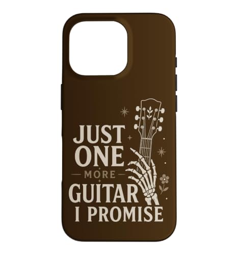 Just One More Guitar I Promise �M�^���X�g ���y ���[���A �X�}�z�P�[�X iPhone 16 Pro �p
