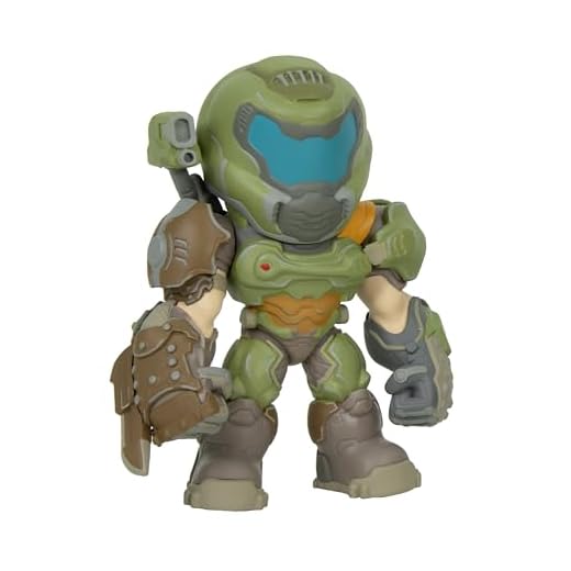 Numskull Doom Slayer Doom Eternal in-Game Collectable Replica Toy Figure - Official Doom Merchandise - Limited Edition