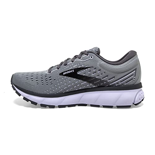 Brooks Brooks Women's Ghost 13 Running Shoe - Grey/Blackened Pearl/Purple - 11.5 Medium