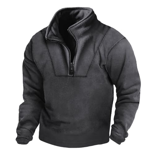 Pull à fermeture éclair 1/4 homme pour les sorties d'automne