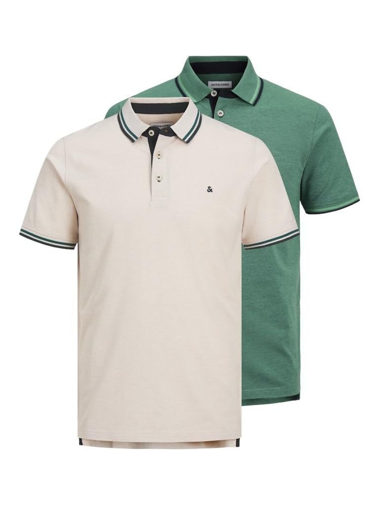 Jack & Jones JACK&JONES JJEPAULOS Polo SS 2PK MP NOOS