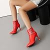 Inornever Women's Pointed Toe Stiletto Heel Ankle ... #4