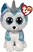 ty Helena Husky Beanie Boo Regular, Licensed Beanie Baby Soft Plush Toy, Collectible Cuddly Stuffed Teddy