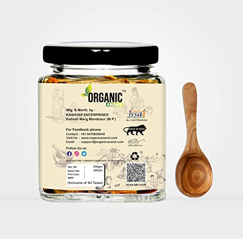 Image of Organic Anand Homemade Mango Pickles 250gram | Khatta Aam ka Achar | Flavourful, Delicious, Traditional Taste (Pack of 1)