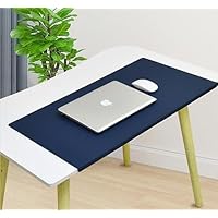 Duurzame kantoorschrijfmat desktop mat gaming pad student tekenmat, vuilwerende siliconen tafelhoes, 2,5 mm mat randbeschermer voor toetsenbord laptop