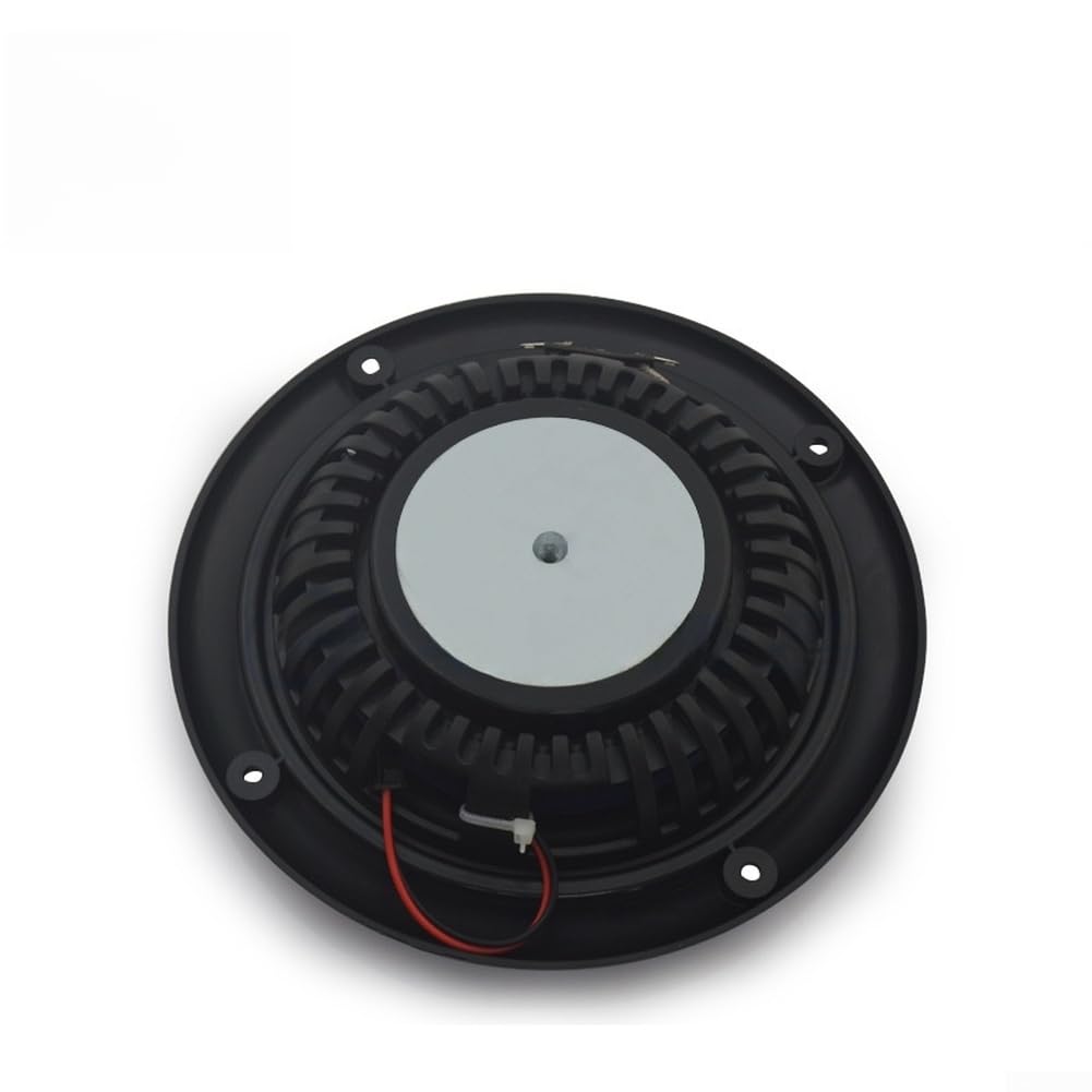 Altavoz marino impermeable de 40 W, IP44, 12 V, perfil fino, color negro
