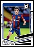 2023-24 DONRUSS SOCCER BASE SET #112 GAVI FC BARCELONA SOCCER OFFICIAL TRADING CARD OF SOCCER