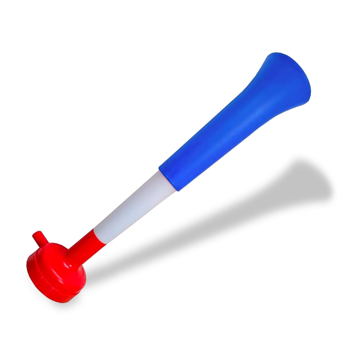 Pack x3 trompettes en Plastique Vuvuzela. Accessoire pour Le Football et Les célébrations Sportives. Avertisseur sonore pour l'animation.