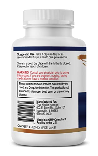 True Healing Naturals - True Minerals Supplement, Promotes Gut & Heart Health, 90 Vegetarian Capsules #TOP2