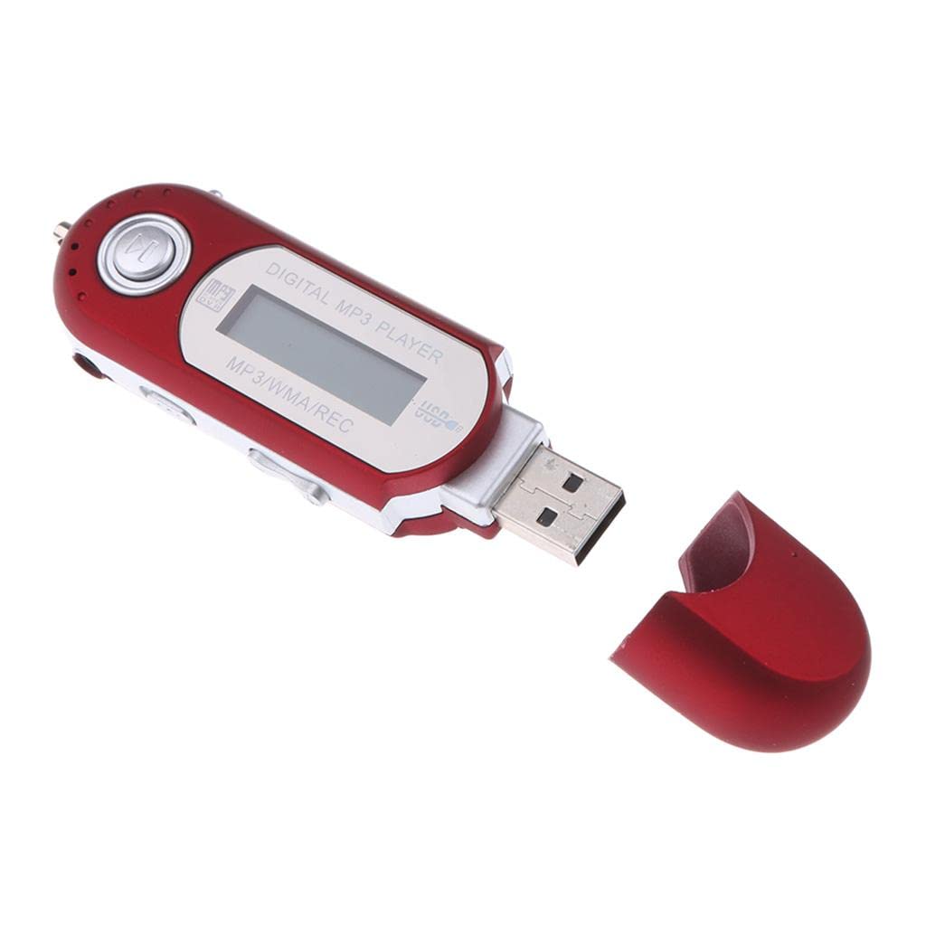 STYLEHEAVEN New 4GB USB MP4 MP3 Music Video Digital Player Red-image-30
