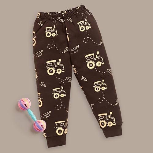 Image of LuvLap Baby Boys Full Sleeve Boys Hooded Sweatshirt & Pyjama Set