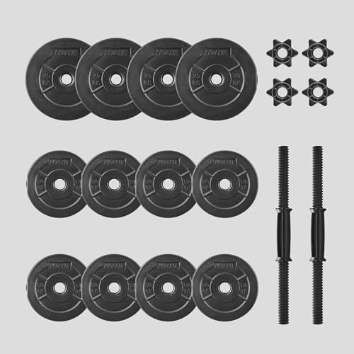 Phoenix Fitness Adjustable Dumbbell Set – 20Kg Weight Set For Strength Training & Weight Lifting – Compact & Durable Home Gym Weights For Men & Women (20Kg) - 4