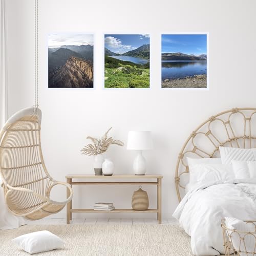 Image of JCJMY 18x20 Picture Frame White for Poster Photo Picture, Horizontal and Vertical Formats for Wall Hanging, 18 x 20 Wall Gallery Poster Photo Frame for 18 by 20 Photos Posters, White