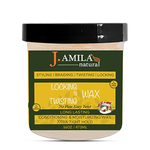 Cera para cabello J. Amila 16 oz para fijación extra miniatura 1