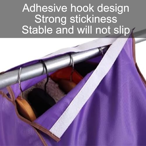 3 Hanging Garment Bags for Clothes Storage, Durable Oxford Cloth, Wardrobe Cover with Clear Window, Ideal for Home Organization and Garment Racks 5