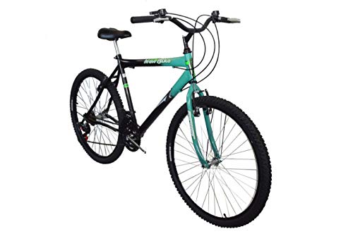 Bicicleta aro 26 new bike 18 marchas preta com azul (preta/azul)