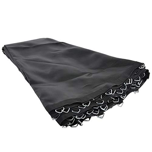 Zoyemone Replacement Trampoline Jumping Mat, Fits 10Ft Round Frames With Durable 60 V-Rings Fits 5.5 Inch Springs #TOP6