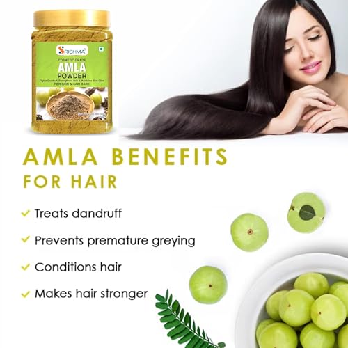 Image of 100% Pure & Natural Amla Powder For Hair Growth (200 grams) | Ideal for Skin & Hair Care