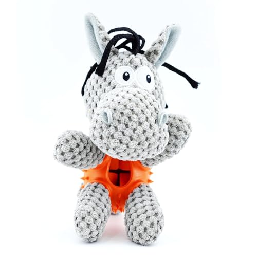 Juguete mordible y sonoro de peluche para perros