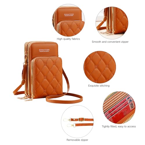 Image of Small Crossbody Bags for Women Trendy Cell Phone Purse Wallet