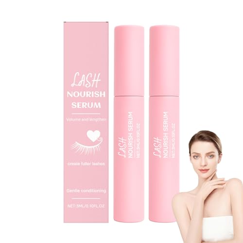 Wimpernpflegeserum,3 ml Lngwer Wimpernpflege Essenz,Stärkt die Wimpernwurzeln,Reduziert Haarbruch,Leicht und Nicht Klebrig,Für Längere Wimpern (2PC) Wimpernpflegeserum,3 ml Lngwer Wimpernpflege Essenz,Stärkt die Wimpernwurzeln,Reduziert Haarbruch,Leicht und Nicht Klebrig,Für Längere Wimpern (2PC)