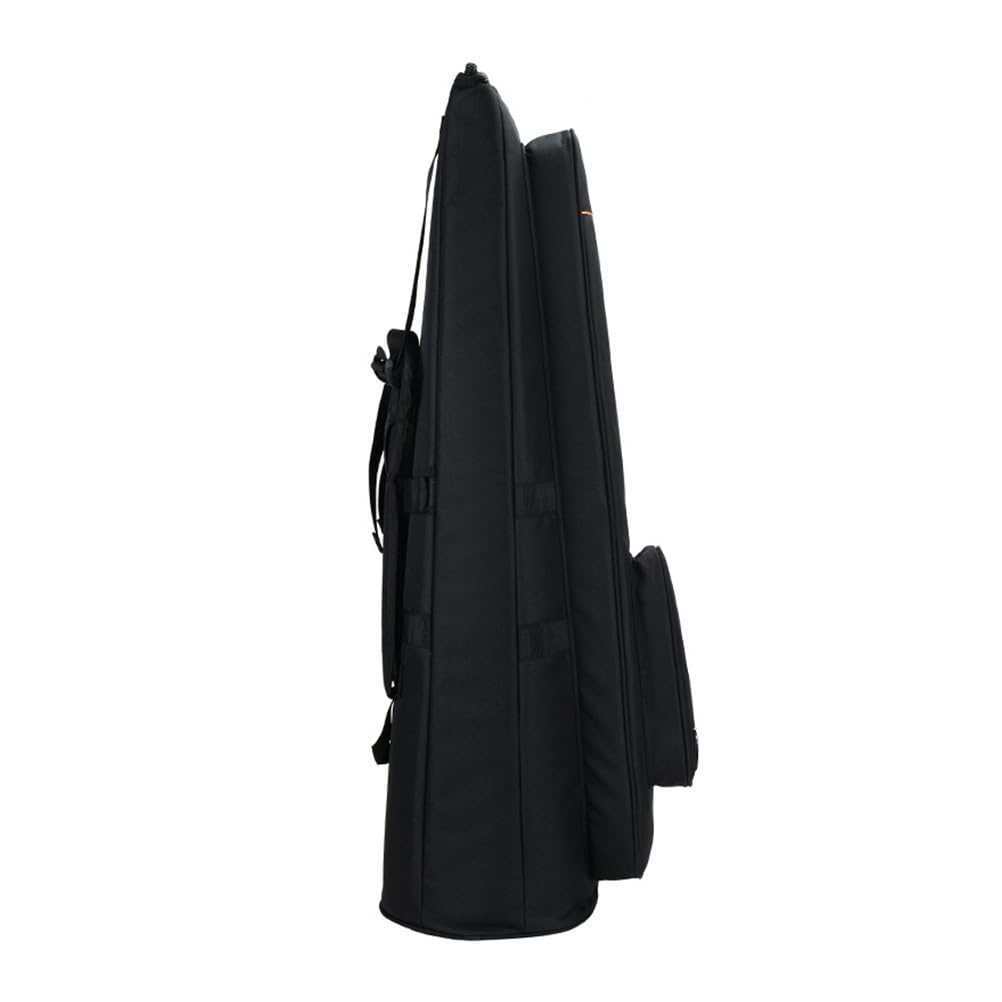 Vaguelly wasserdichte Oxford Stoff Posaunentasche Mit Großer Kapazität Schulter- Und Handtragbar Robuster Doppel-Schulter Rucksack Für Tenor Und Bass Posaune 36.22X10.24X10.24 Zoll