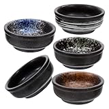 Utilisation polyvalente : conçues comme assiettes à sauce, elles fonctionnent parfaitement comme bols à condiments, coupelles à sauce soja pour sushis ou assiettes à assaisonnement, répondant ainsi à une variété de besoins culinaires