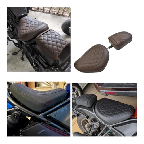 Asiento pasajero Rebel CMX 1100 cojín de viaje para rutas largas en moto 21-25 5