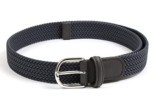 ビームスエフ別注Anderson's ラバー メッシュ ベルト グレー 90