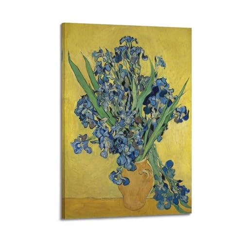 Poster Iris Van Gogh toile pour habiller un grand mur vide