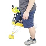 Altura ajustable: nuestro bastón de manos libres es adecuado para una longitud de pierna de 65 cm a 95 cm. Perfecto para la altura de los usuarios entre 5'1 "y 6'2" (155 cm-185,5 cm). Circunferencia de la pierna: máx. circunferencia del muslo 71cm.