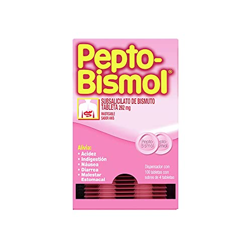 La Mejor Recopilación de Estomaquil los preferidos por los clientes. 45 Pepto Bismol - Pepto-Bismol Sabor Original Antiácido 100 tabletas masticables