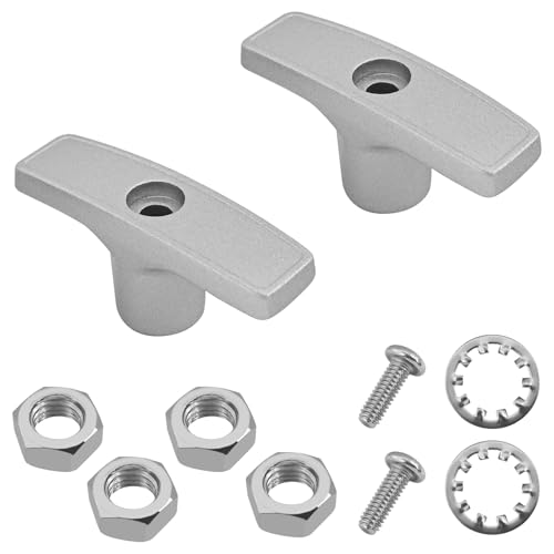 Eponcia RV Sewer Valve Handle Replacement Kit Silver