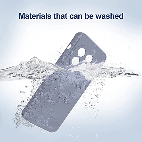 Image of DIZORO Compatible with Oneplus 11 5g Back Cover with Upgraded Square Edges for Camera Protection Mobile Accessories Trendy Shockproof Flexible Matte Liquid Silicone Mobile Phone Case (Lavender)
