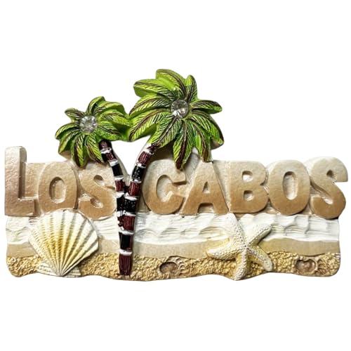 Imán decorativo para refrigerador Los Cabos México miniatura 1