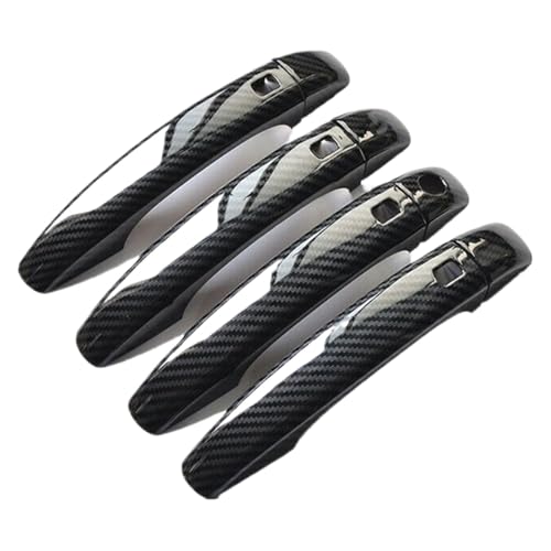 Couvercle de poignée de porte extérieure pour Audi A4 B8 2008-2016 cache de protection noir