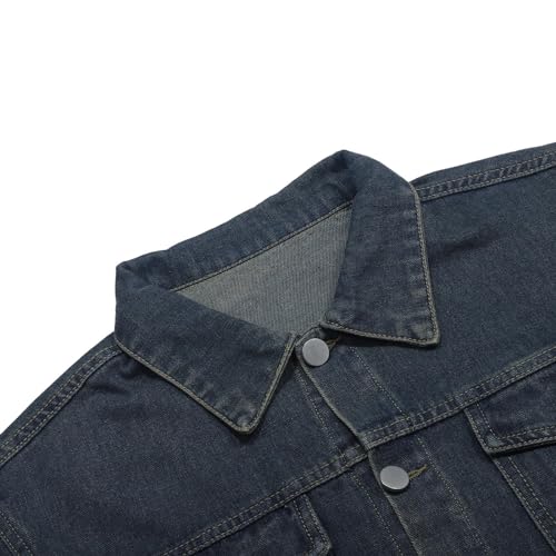 Chaqueta vaquera para hombre que soluciona el frío del entretiempo 6