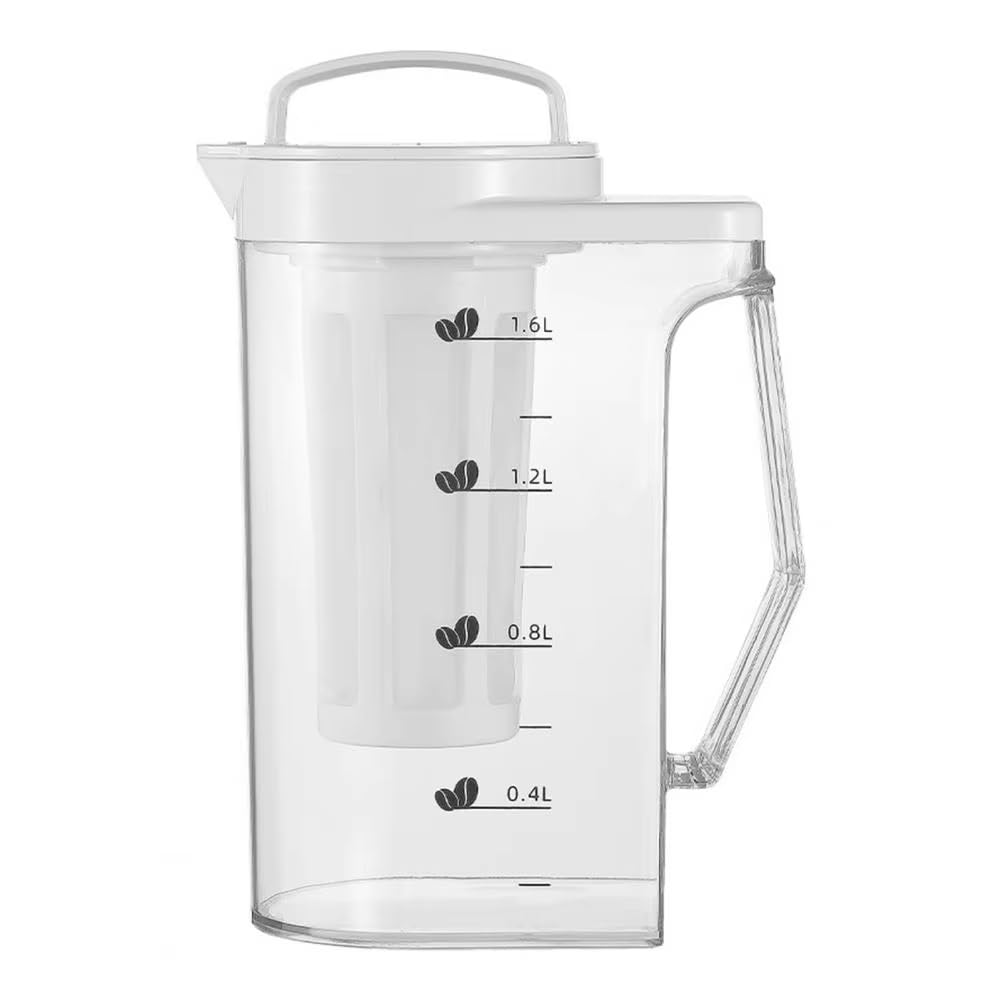 CTRLZS Large Water Pitcher for Fridge Suitable for Cold Drinks 1.6L, Perfect for Ice Tea,Juice
