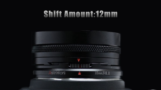 AstrHori 18 mm F8 Tilt Shift Camera Lens Ultra Wide Angle Manual