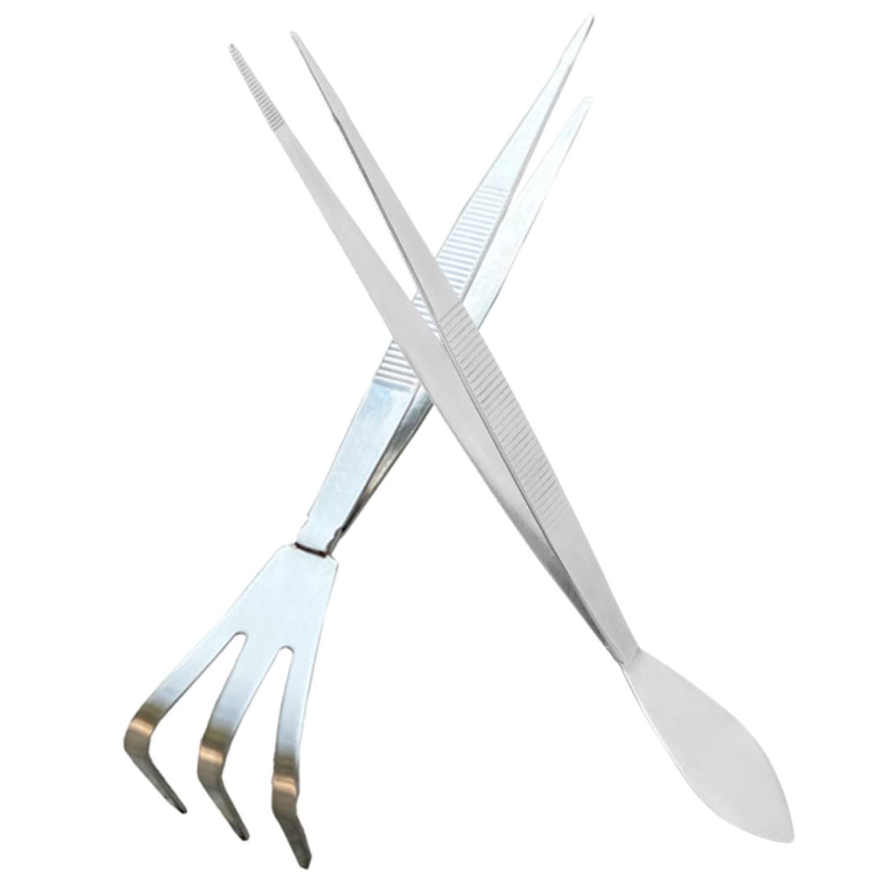 BCOATH Terrarium Tools Bonsai Tweezers Long Plant Tweezers for Garden Bonsai Planting Tools