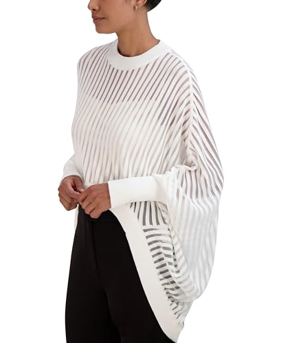 Image of BCBGMAXAZRIA Women's Pullover Crew Neck Dolman Sleeve Sweater