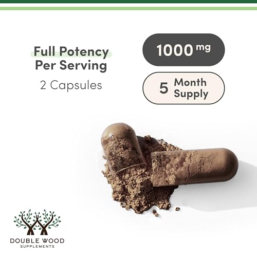 Double Wood Supplements Reishi Extract