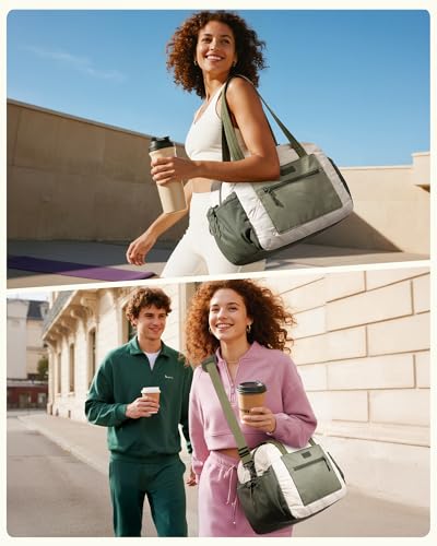 Image of LOVEVOOK Tote Bag for Women, 15.6 inch Laptop Work Bag with Cup Holder