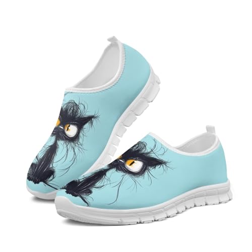Image of Jeiento Cute Dog Women's Casual Slip On Shoes Loafers Sneakers for Women