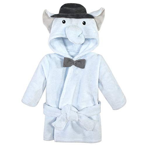 Image of Hudson Baby Unisex Baby Plush Animal Face Bathrobe