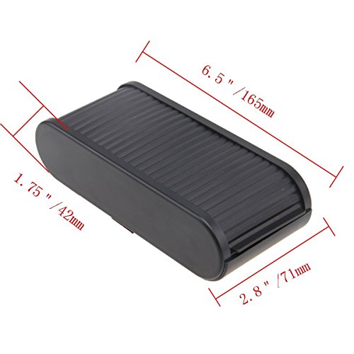 Car Coins Holder Organiser Black Telescopic Storage Box Auto Interior Container Pocket - Image 4